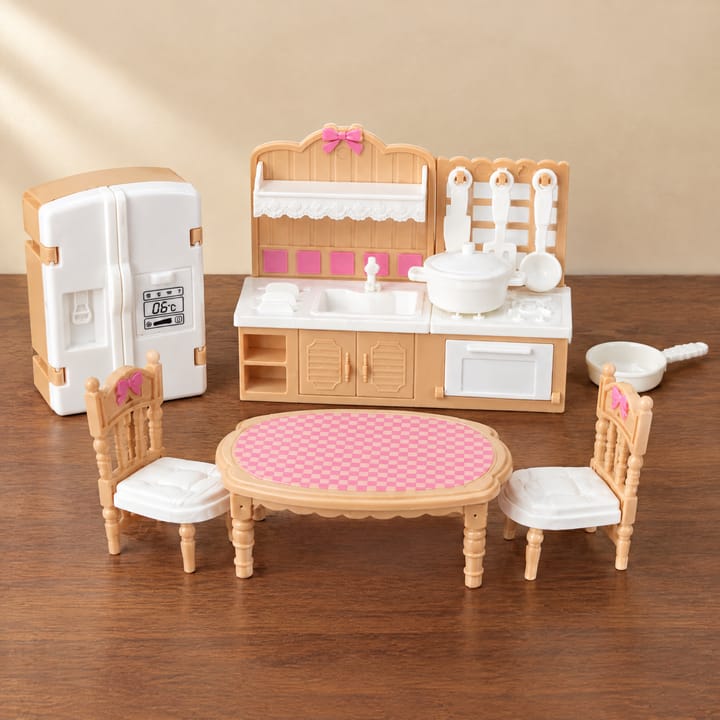 The Miniature Room Set, Brown kitchen