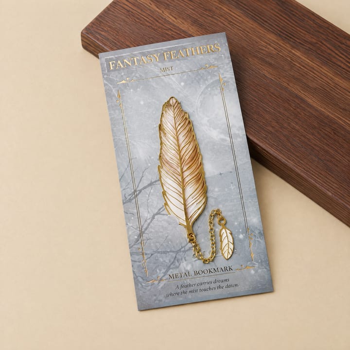 The Gilded Quill Bookmark, Coffee