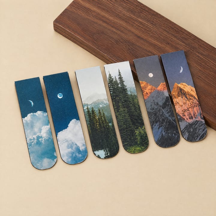 The Scenic Page Magnetic Bookmarks