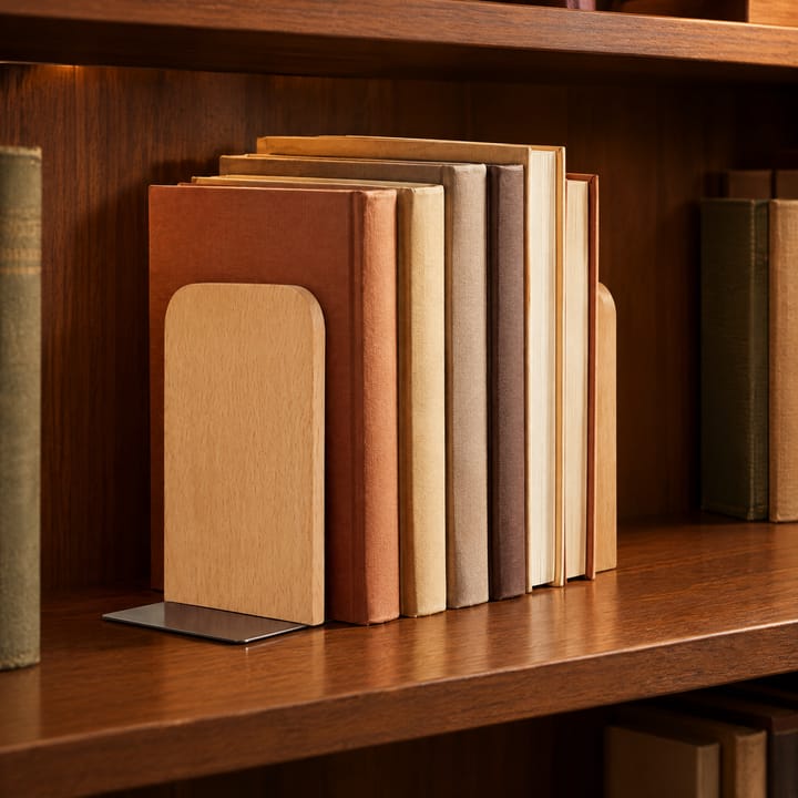 The Wooden Bookend Pair