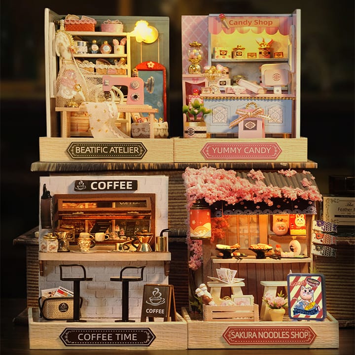 The Glow Room Miniature House Kit