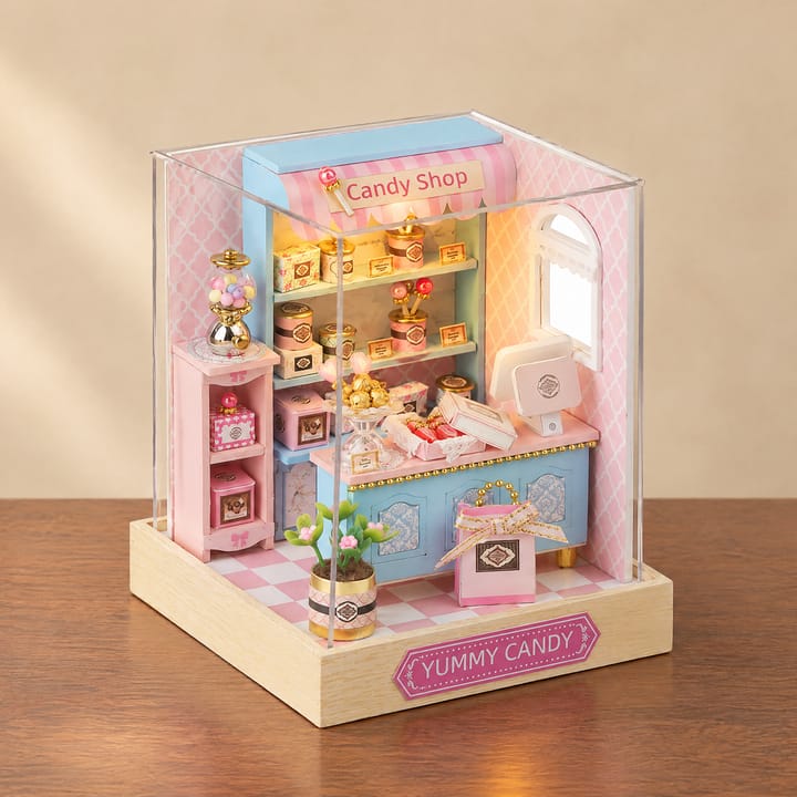 The Glow Room Miniature Kit, Candy shop