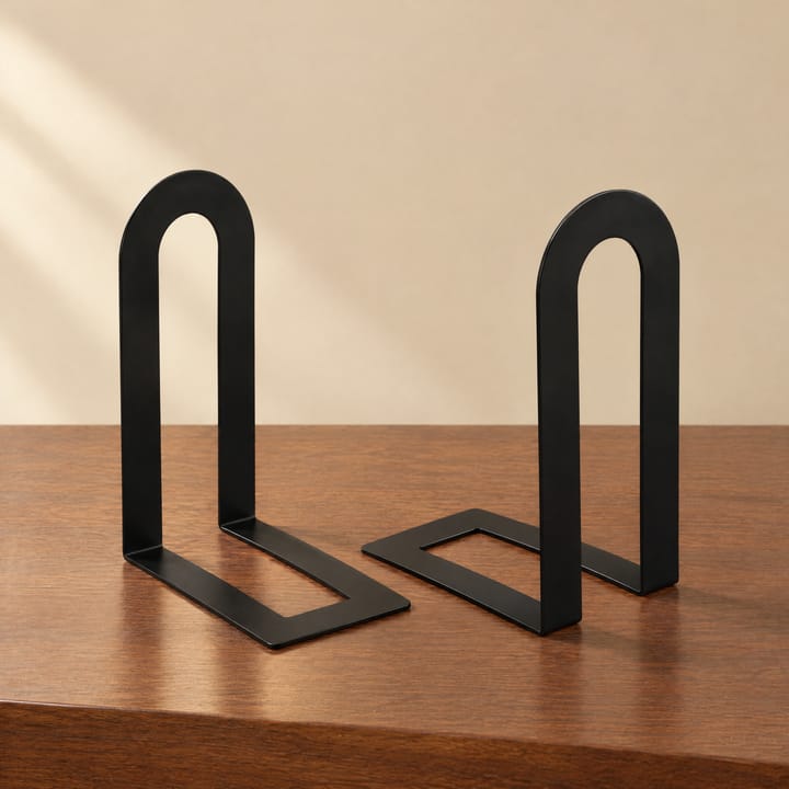 The Iron Line Bookends, Black