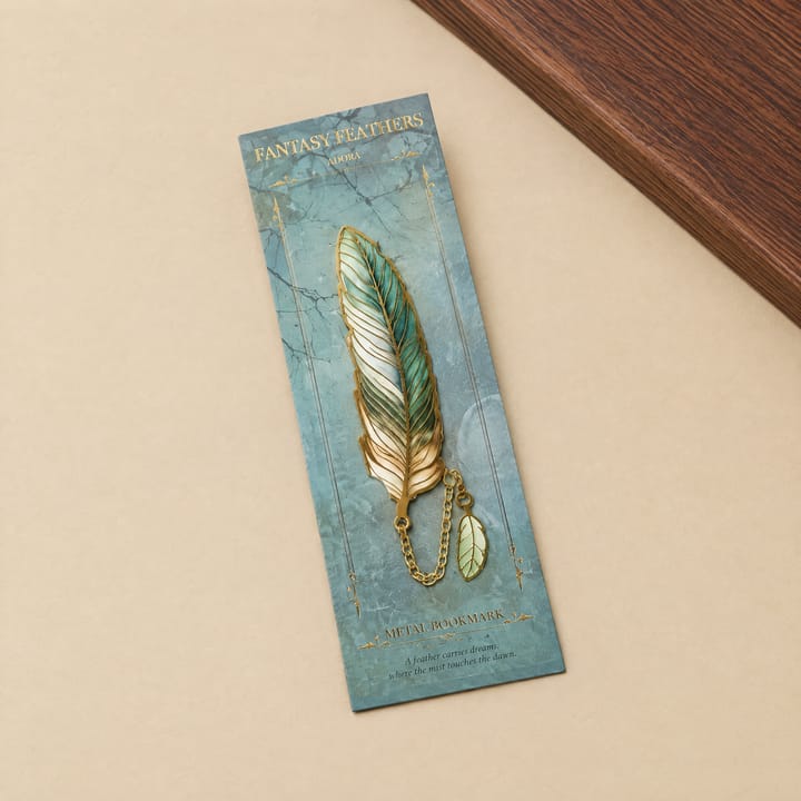 The Gilded Quill Bookmark, Green