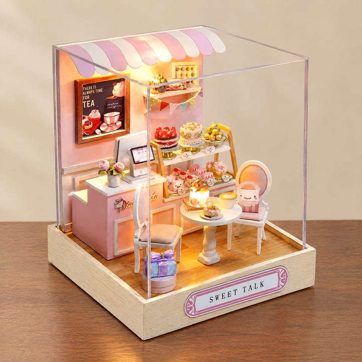 The Glow Room Miniature House Kit, Sweet Talk