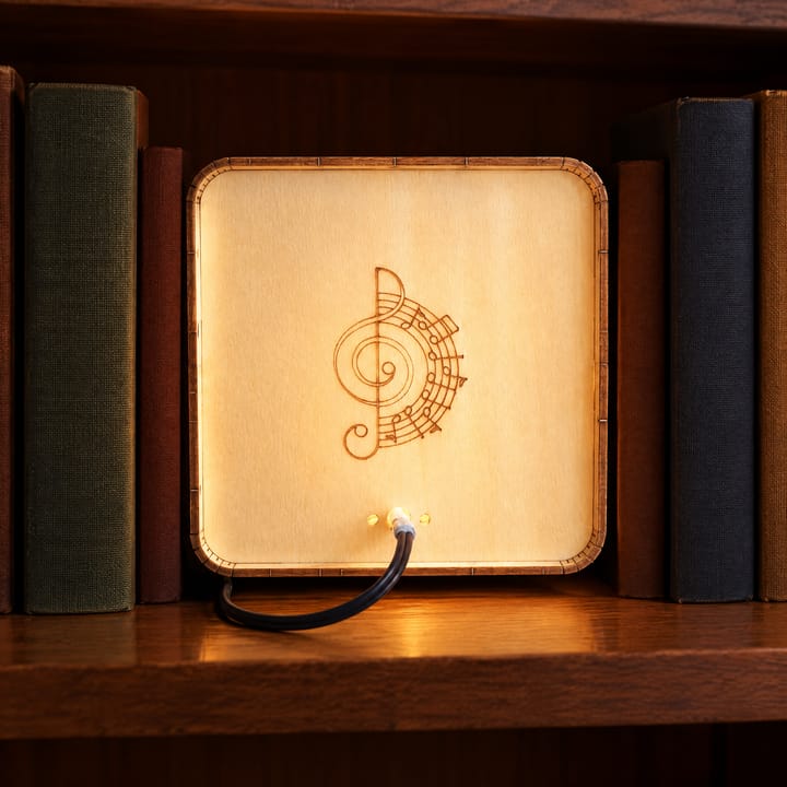 The Glowing Wooden Puzzle Night Light