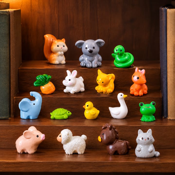 The Fairy Garden Animal Figurine Set
