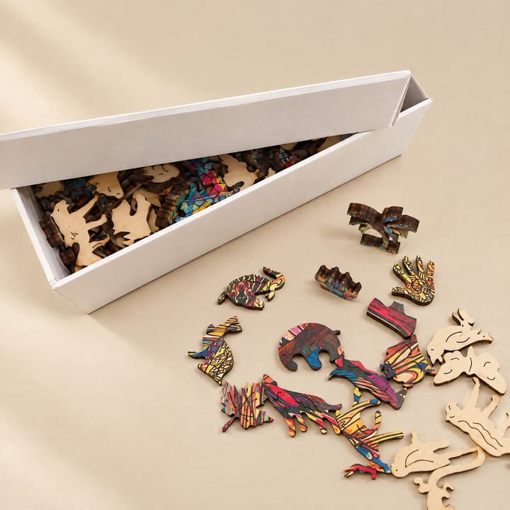 The Cat's Afternoon Wooden Puzzle