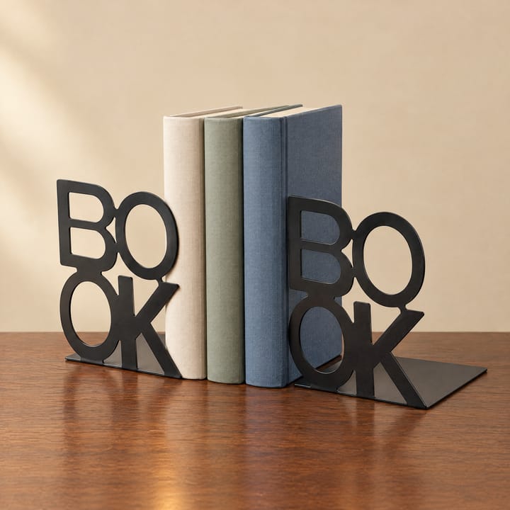 The Iron Ledge Metal Bookends