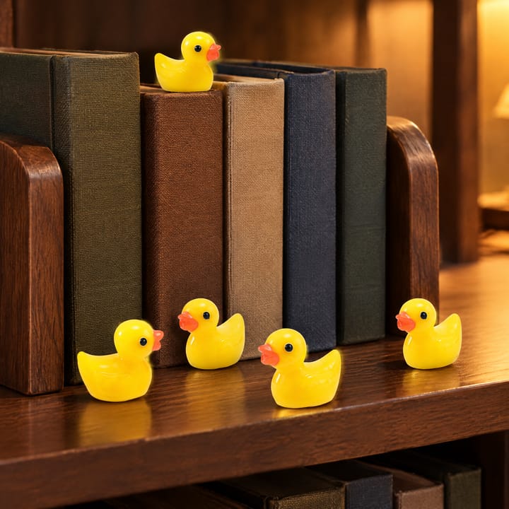 Tiny Resin Duck Figures