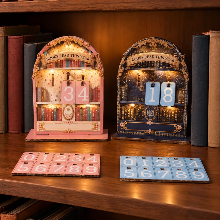 The Wooden Reading Counter Rack