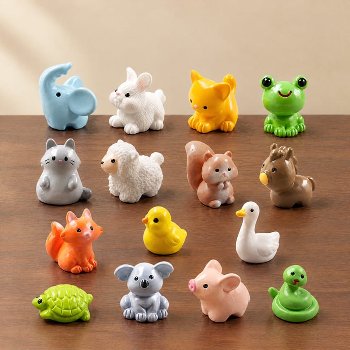 The Fairy Garden Animal Figurine Set