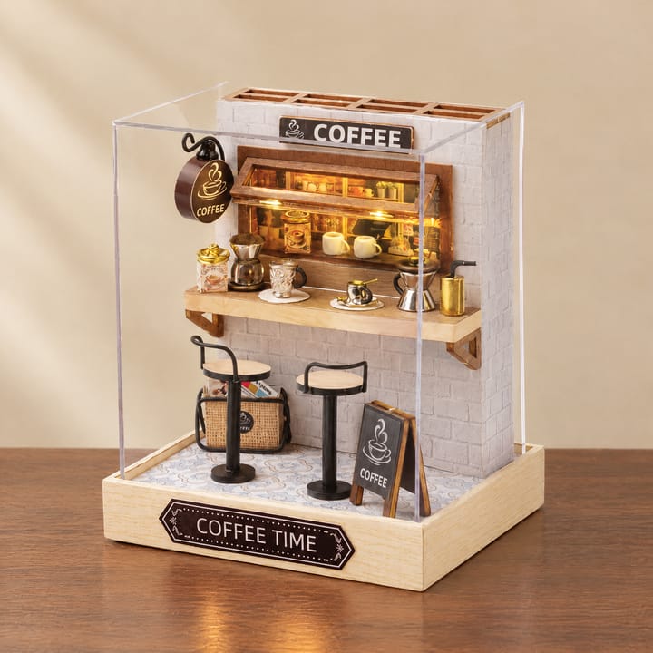 The Miniature House Kit, Coffee time