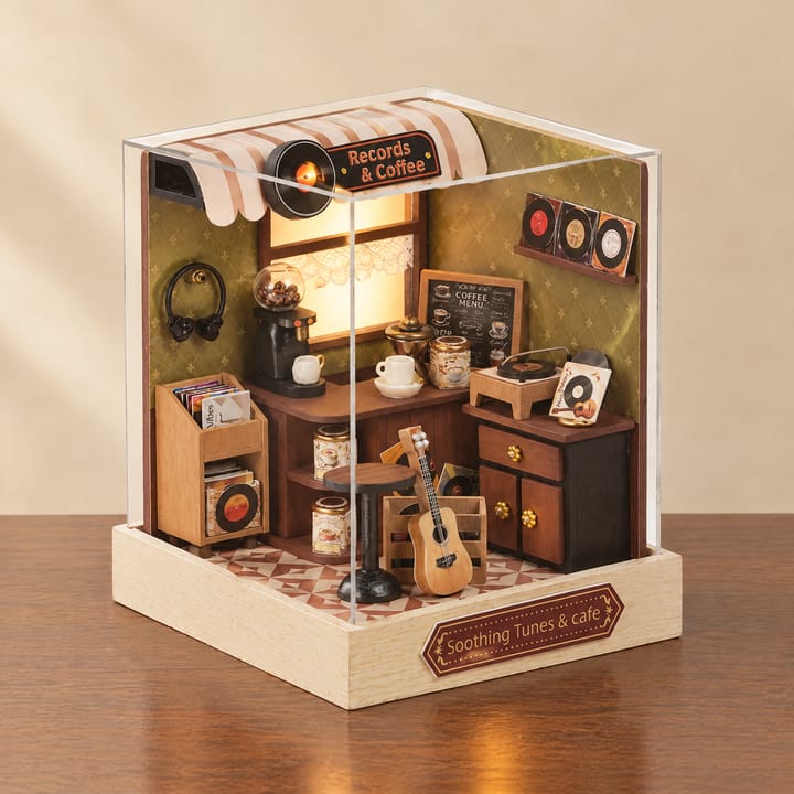 The Glow Room Miniature Kit, Winter cabin