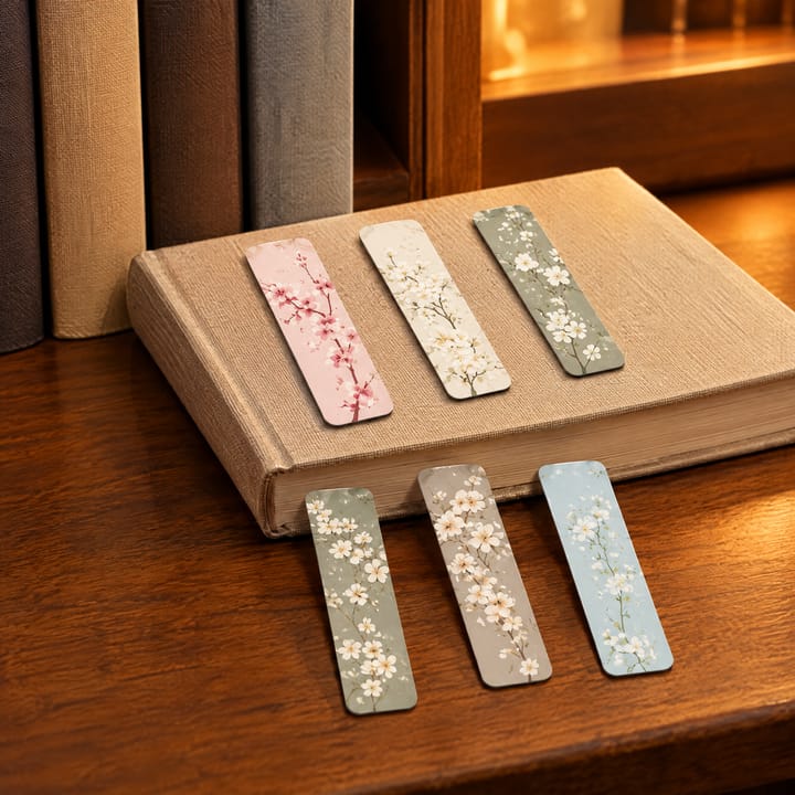 The Blossom Page Magnetic Bookmarks