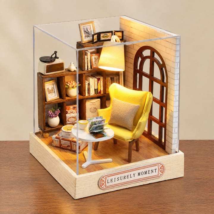 The Glow Room Miniature House Kit, Leisurely Moment
