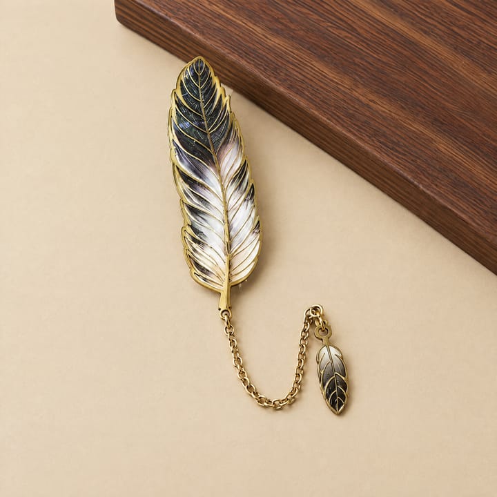 The Gilded Quill Bookmark, Black