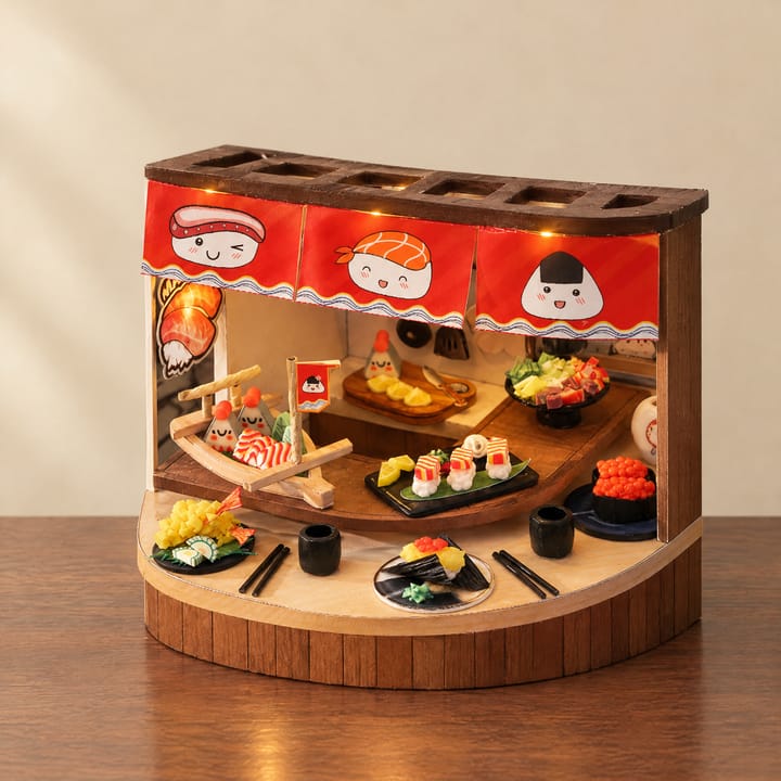 The Glow Room Miniature House Kit