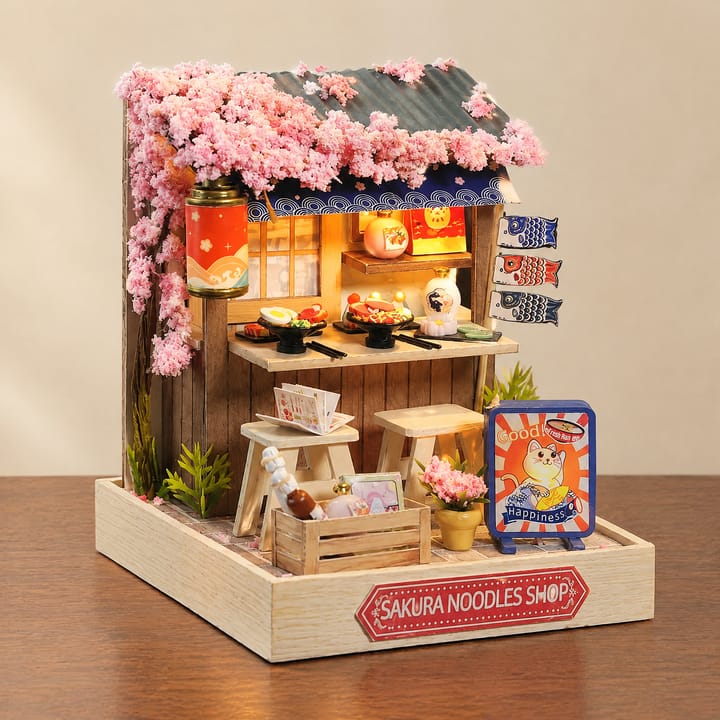 The Glow Room Miniature House Kit