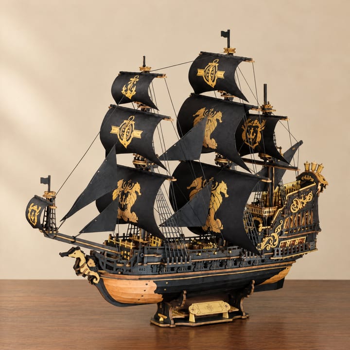 Seahorse Barque Ship Model Kit
