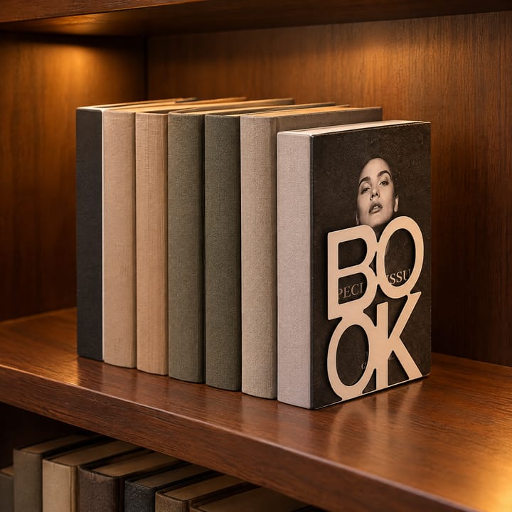 The Iron Ledge Metal Bookends