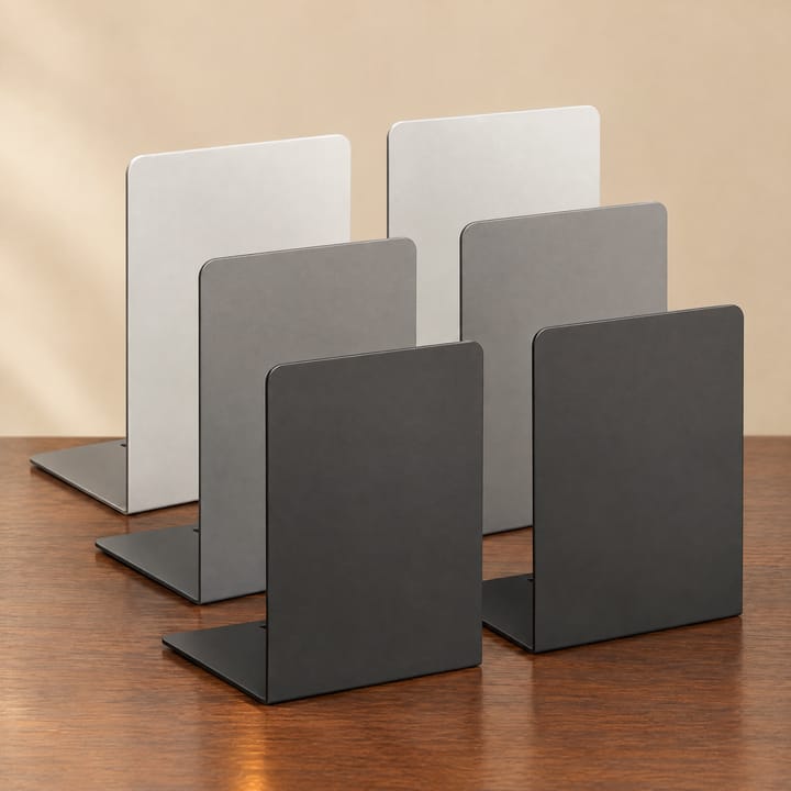 The L-Shaped Metal Bookends