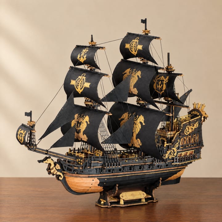 Seahorse Barque Ship Model Kit