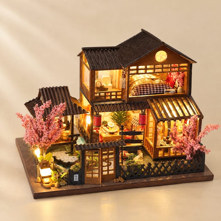 The Hearthlight Cottage Dollhouse Kit