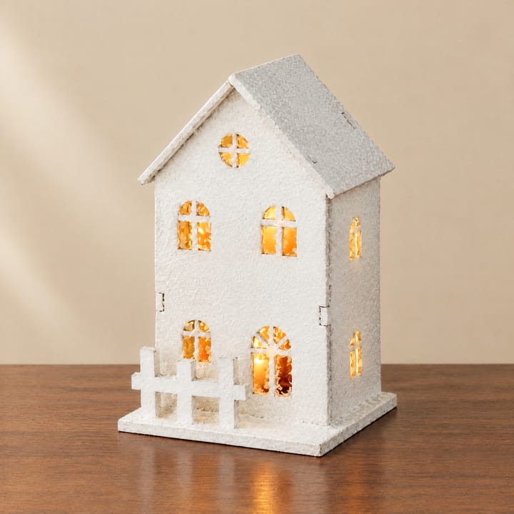 The Glowing Christmas Village House, Two story house