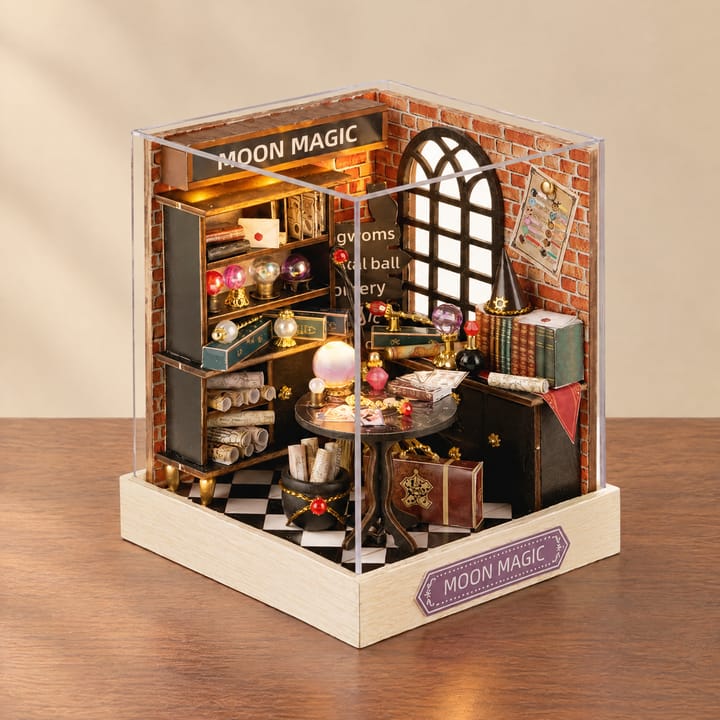 The Glow Room Miniature Kit, Moon magic room