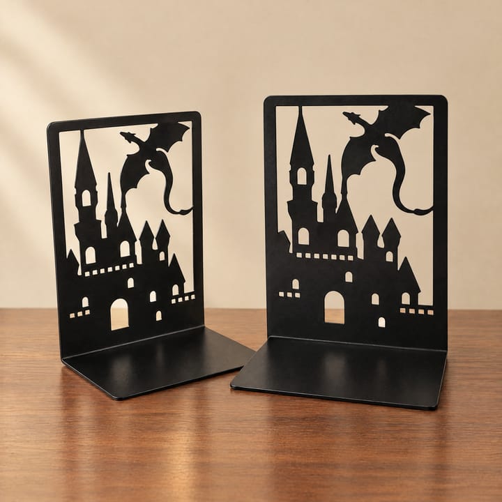 The Dragon's Keep Bookends