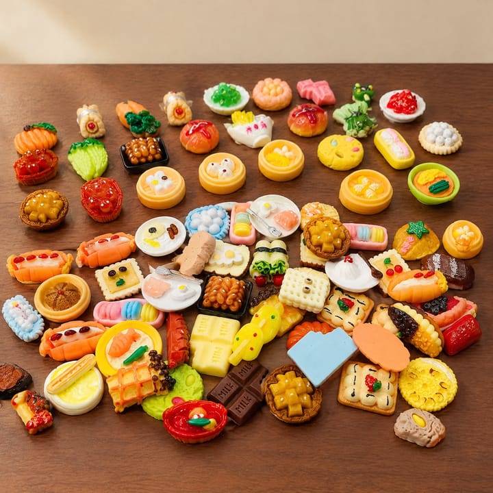 The Miniature Resin Food Assortment