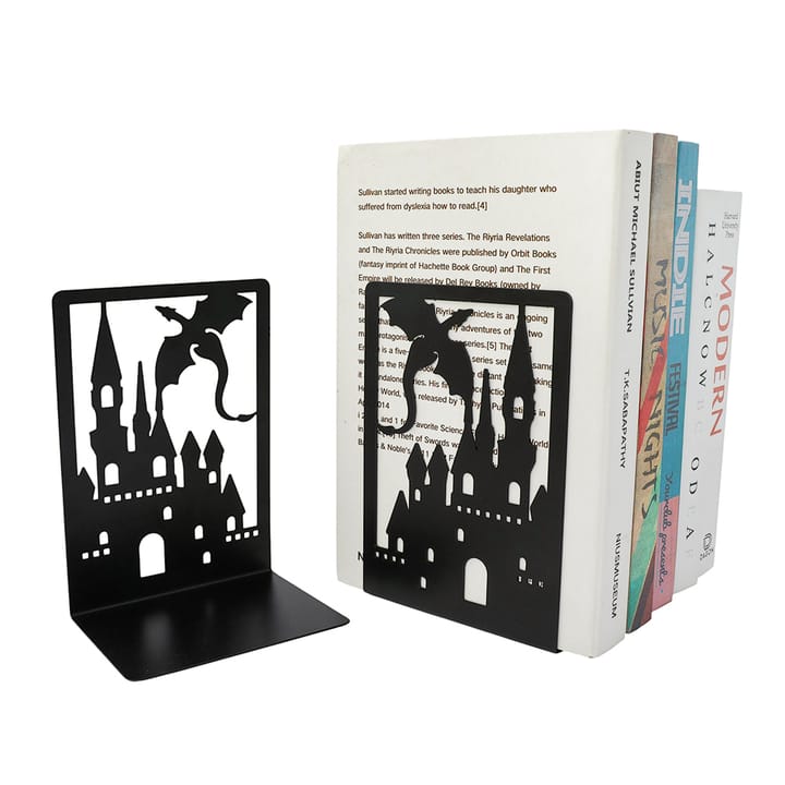 The Dragon Castle Bookends