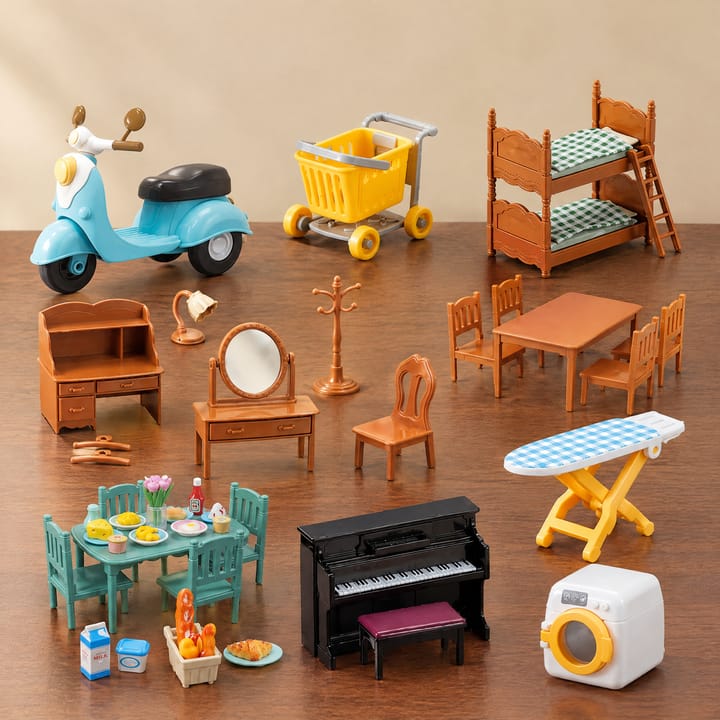 The 1:12 Miniature Furniture Set