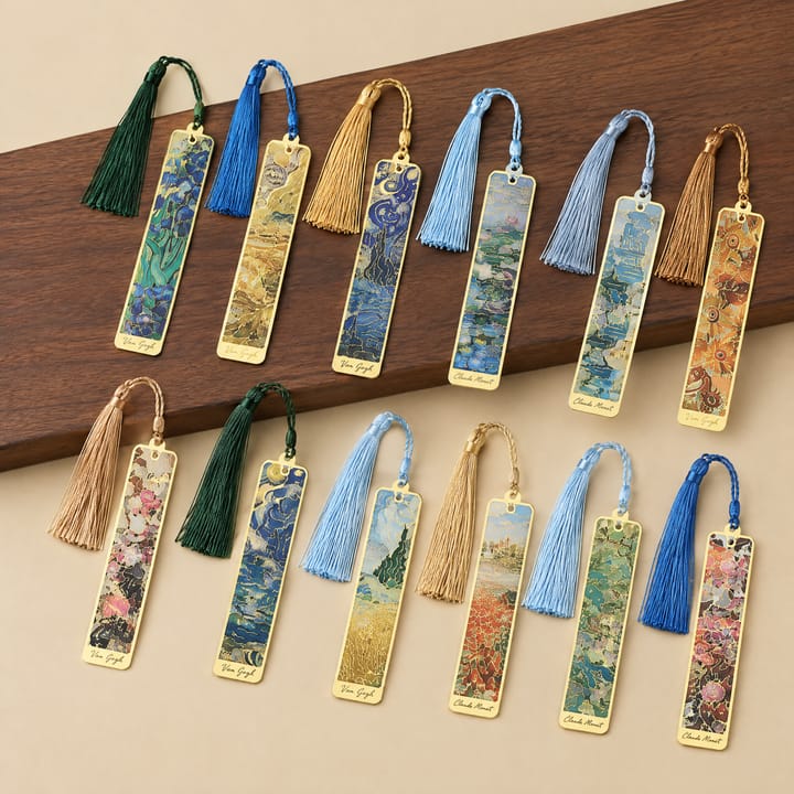 The Vintage Painting Bookmarks, Assorted vintage paintings