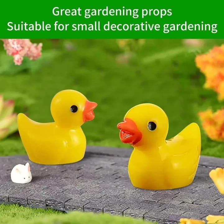 Tiny Resin Duck Figures