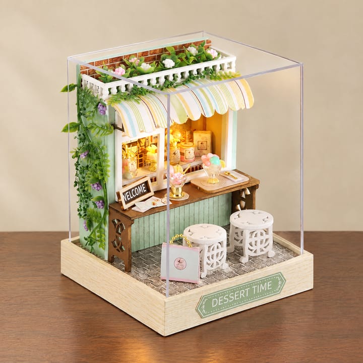The Glow Room Miniature House Kit, Dessert Time