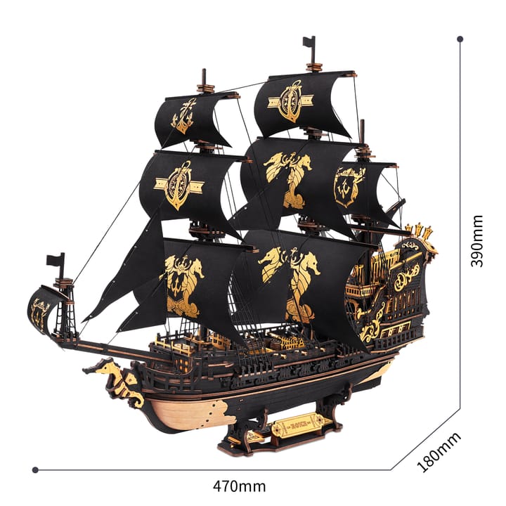 Seahorse Barque Ship Model Kit