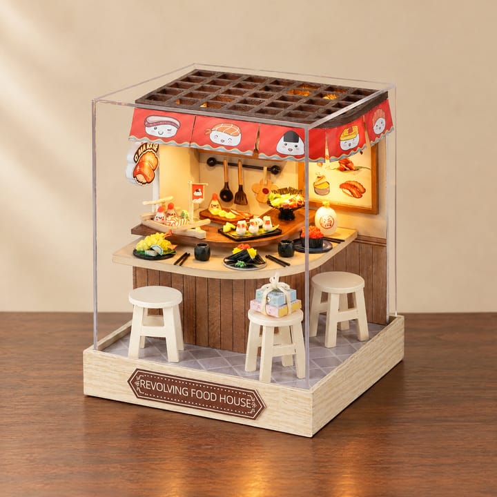 The Miniature House Kit, Revolving food house