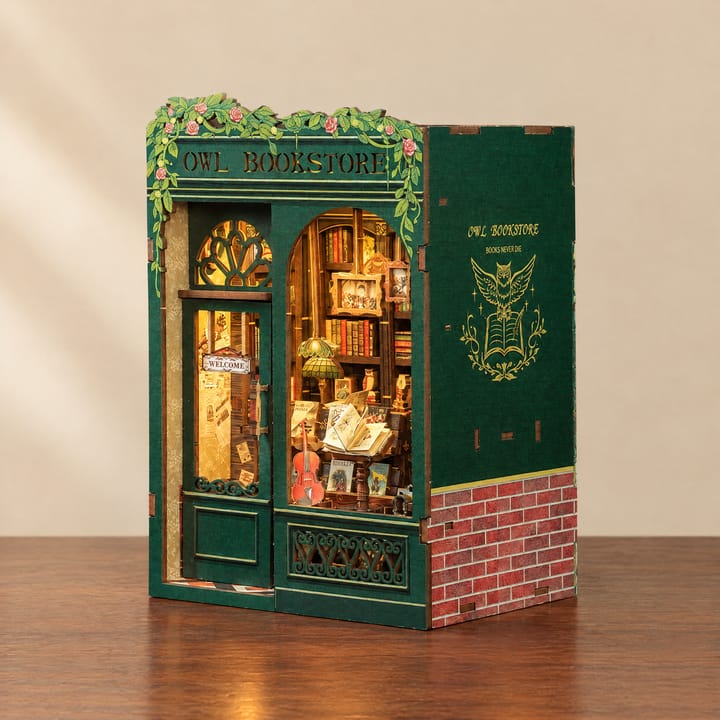 The Owl Bookstore Book Nook Kit