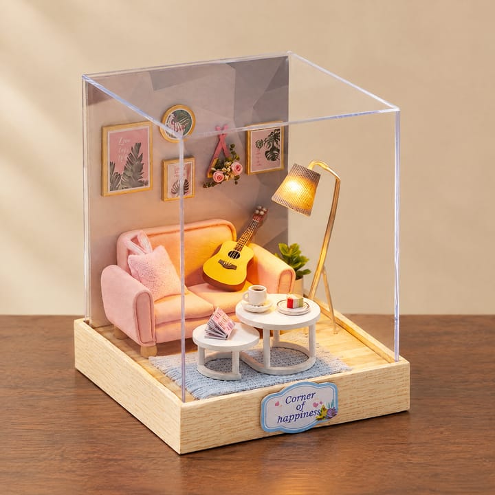 The Miniature House Kit, Corner of happiness living room