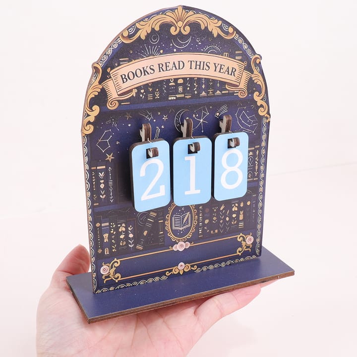 The Wooden Reading Counter Rack