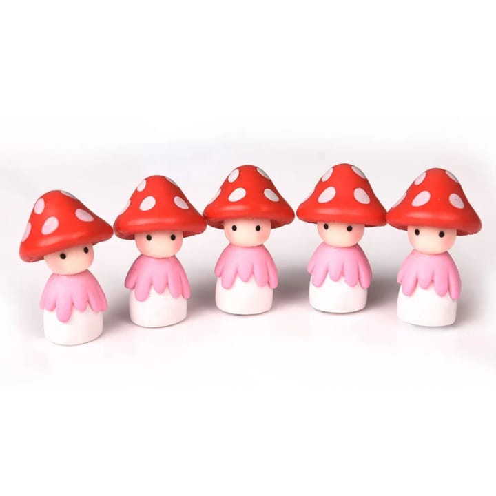 The Mushroom Garden Figurine Set