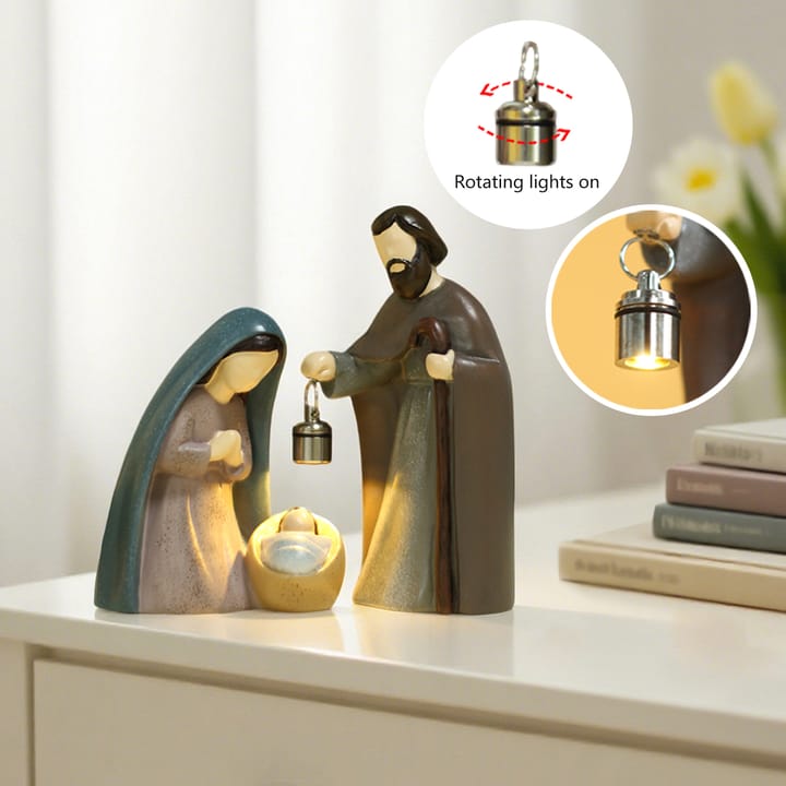 The Lantern Nativity, Multi-colored