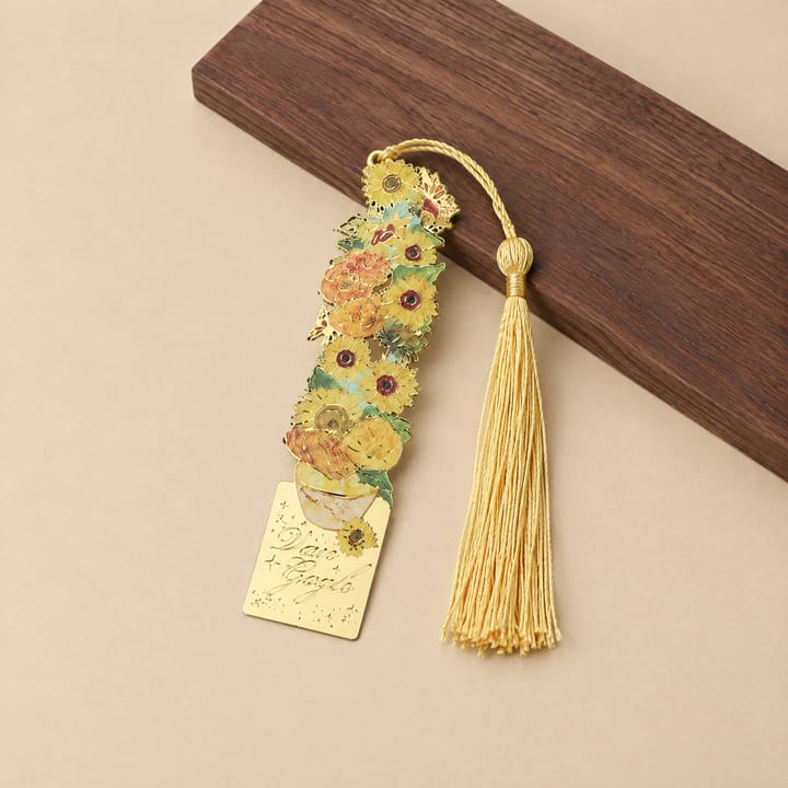 The Painted Bloom Bookmark, Sunflower