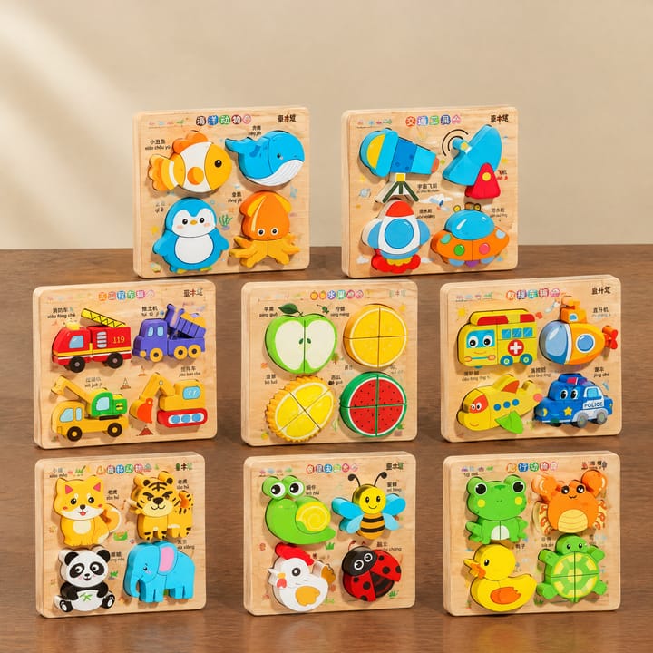 The Chunky Wooden Puzzle Board