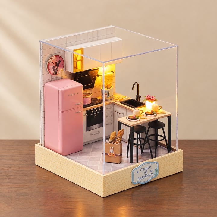The Miniature House Kit, Corner of happiness kitchen