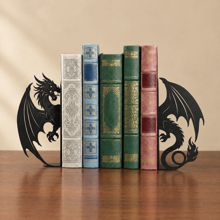 The Dragon's Perch Bookends