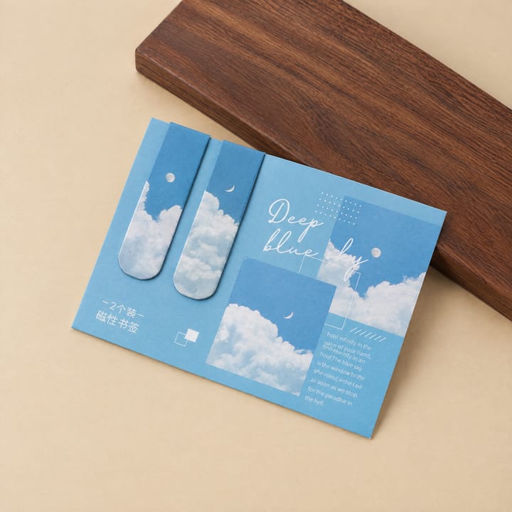 The Scenic Page Magnetic Bookmarks, Deep blue sea