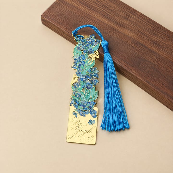 The Painted Bloom Bookmark, Iris